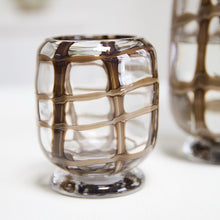 Load image into Gallery viewer, Grid Glass Vase - Live Beautiful Home
