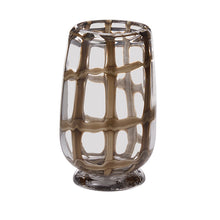 Load image into Gallery viewer, Grid Glass Vase - Live Beautiful Home
